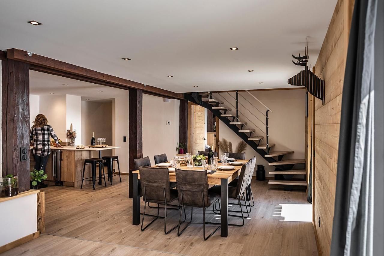 Spacieux Duplex Avec Vue La Clusaz Exterior photo