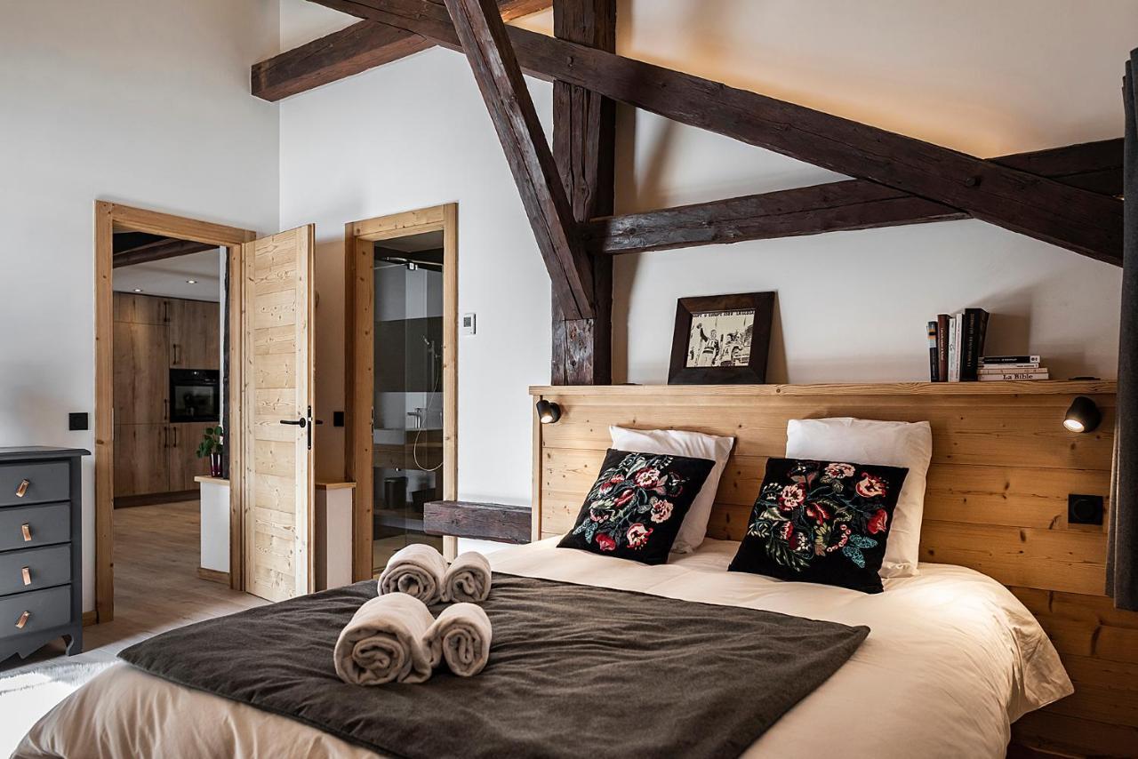 Spacieux Duplex Avec Vue La Clusaz Exterior photo