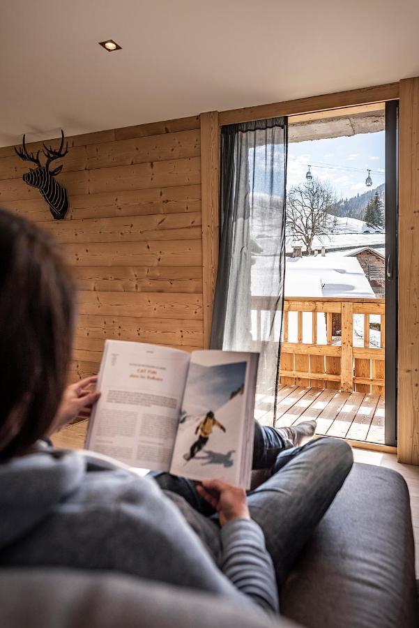 Spacieux Duplex Avec Vue La Clusaz Exterior photo